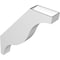Ekena Millwork 5 1/2-in. W x 30-in. D x 36-in. H Funston Architectural Grade PVC Knee Brace BRCP055X30X36FST - alternate 2